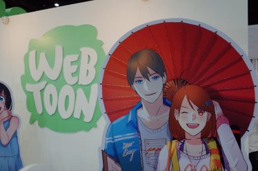 เว็บแบไต๋พาชมบูธ LINE Webtoon ในงาน Thailand Comic Con