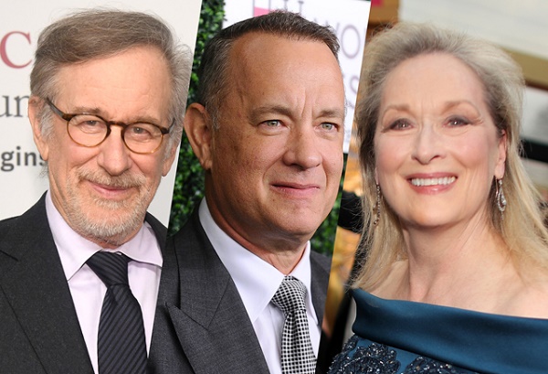 พ่อมดแห่งฮอลลีวู้ด Steven Spielberg จับมือ Tom Hanks และ Meryl Streep เตรียมฉายภาพยนตร์นักข่าว-การเมือง ล่ารางวัลออสการ์ปลายปี 2017
