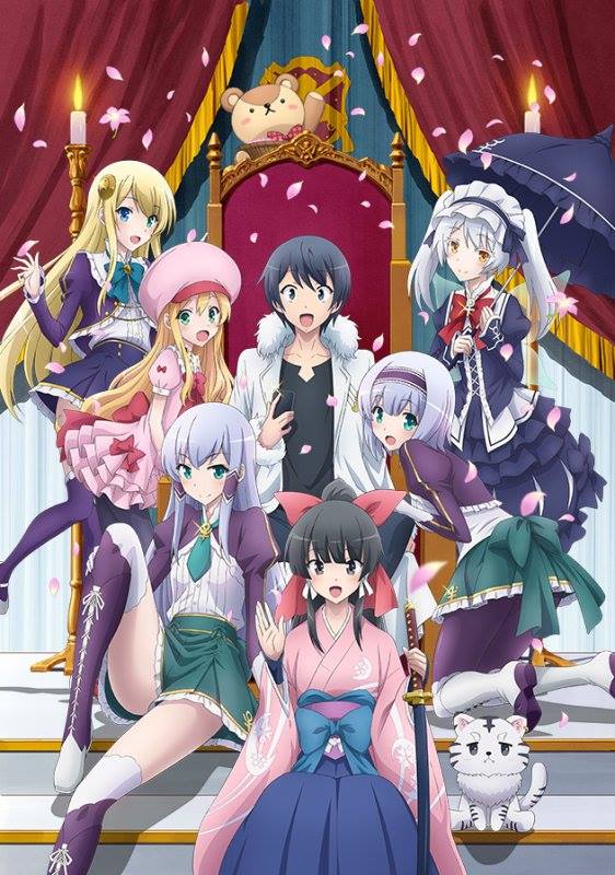 คลิป PV ตัวแรก และภาพ Character Design ของอนิเมะเรื่อง Isekai wa Smartphone to Tomo ni