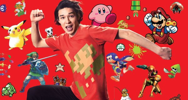 เสื้อ uniqlo ลายเกม Nintendo วางขายในไทยแล้ววันนี้