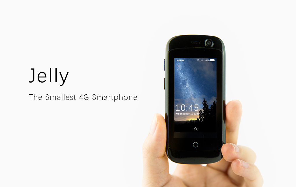 เคยเห็นมั้ย ‘Jelly’ สมาร์ทโฟน 4G ที่ไซส์เล็กที่สุด!