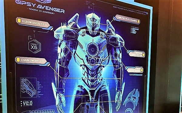 Pacific Rim 2 เปิดเผยดีไซน์หุ่นยนต์ใหม่ Gipsy Avenger