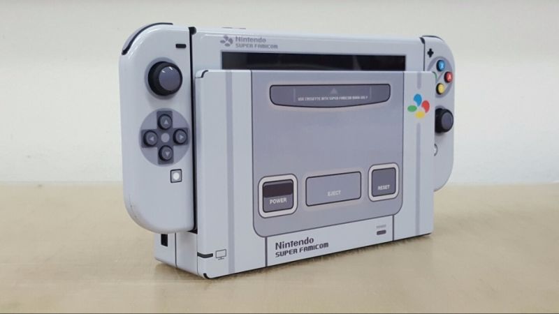 ชมเครื่อง Nintendo Switch ลาย Super Famicom !!