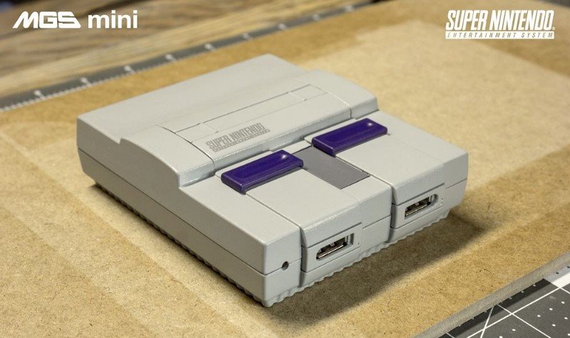 ชมเครื่อง SNES MiNi (Super Famicom โซนอเมริกา) ฉบับแฟนๆทำเอง