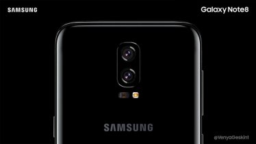 เผยภาพ Samsung Galaxy Note 8 อาจมาพร้อมกับกล้องและลำโพงคู่