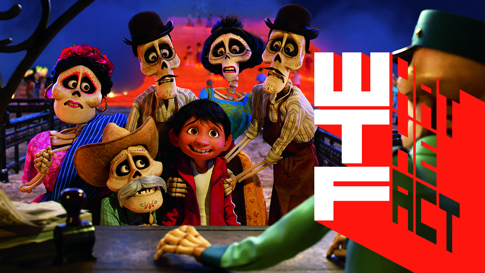 FAMILY REUNION -- In Disney•Pixar’s “Coco,” Miguel (voice of newcomer Anthony Gonzalez) finds himself magically transported to the stunning and colorful Land of the Dead where he meets his late family members, who are determined to help him find his way home. Directed by Lee Unkrich (“Toy Story 3”), co-directed by Adrian Molina (story artist “Monsters University”) and produced by Darla K. Anderson (“Toy Story 3”), Disney•Pixar’s “Coco” opens in U.S. theaters on Nov. 22, 2017. ©2017 Coco•Pixar. All Rights Reserved.