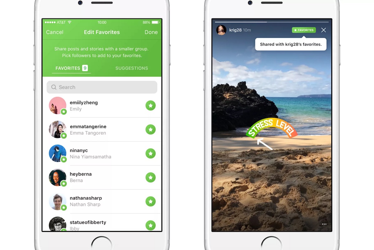 Instagram เริ่มทดสอบฟีเจอร์ ‘Favorites’ เลือกแชร์โพสต์ให้เห็นได้เฉพาะกลุ่ม