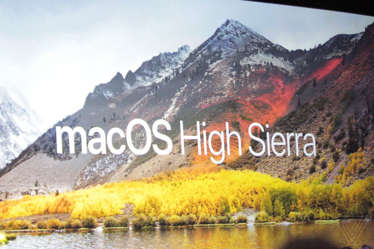 MacOS High Sierra