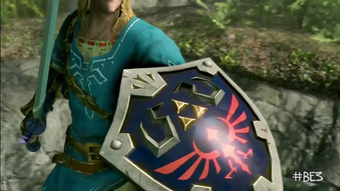 Link จากเกม Zelda โผล่ในเกม Skyrim บน Nintendo Switch !!