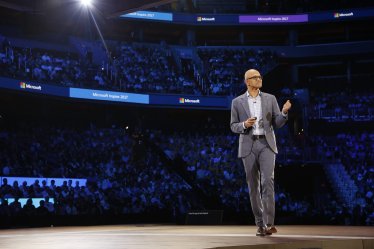 Satya Nadella CEO ของไมโครซอฟท์ในงาน Microsoft Inspire 2017, Washington DC