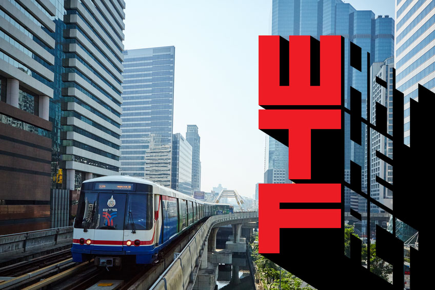 Skytran in Bangkok, Thailand.