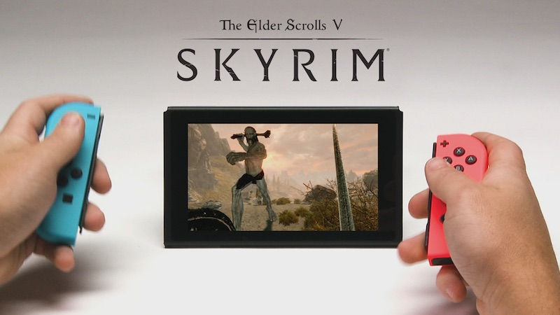 ชมการเล่นเกม Skyrim บน Nintendo Switch ที่ออกมาดีกว่าที่คาด