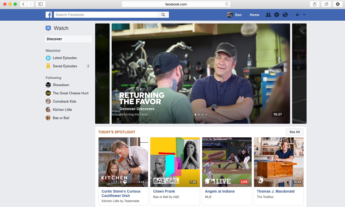 ตลาดทีวีออนไลน์ระอุ! Facebook เปิดตัว ‘Watch’ แท็บรวมวิดีโอโซเชียลท้าดวล YouTube