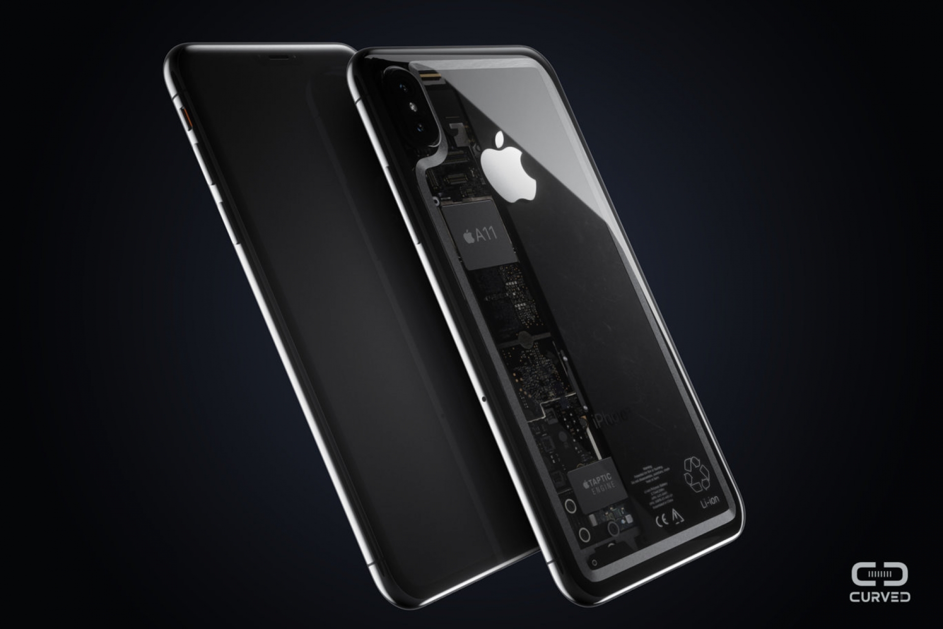 เรียกน้ำย่อย! ยลโฉมคอนเซ็ปต์ iPhone 8 สุดล้ำฝาหลังโปร่งแสงงามหยด