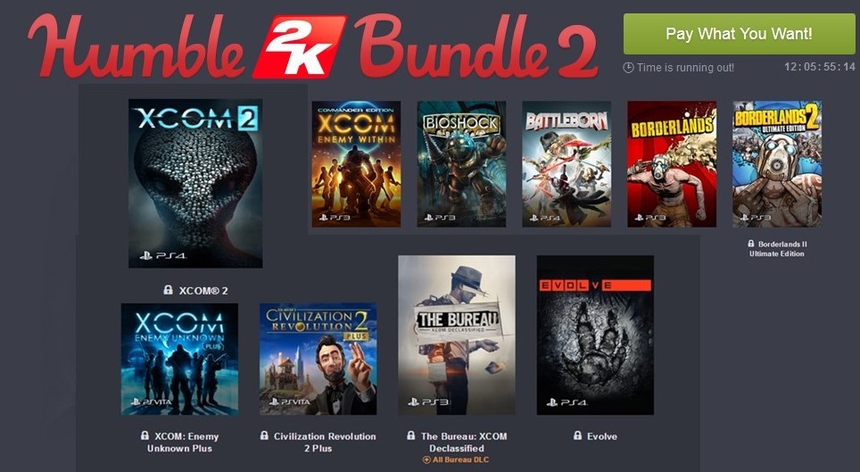 Humble Bundle ค่าย 2K เปิดตัวเกมแพ็คใหม่บน PlayStation มาให้เล่นแล้ว