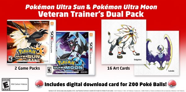 นินเทนโดเปิดตัวเกม Pokemon Ultra Sun , Moon ชุดพิเศษที่ขายพร้อมกัน 2 ภาค