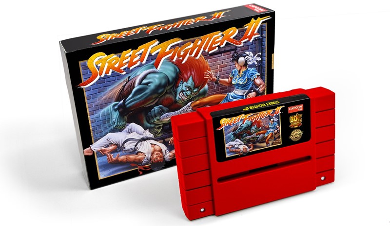 เปิดตัวตลับเกม Street Fighter 2 บน Super Famicom ที่นำกลับมาขายใหม่