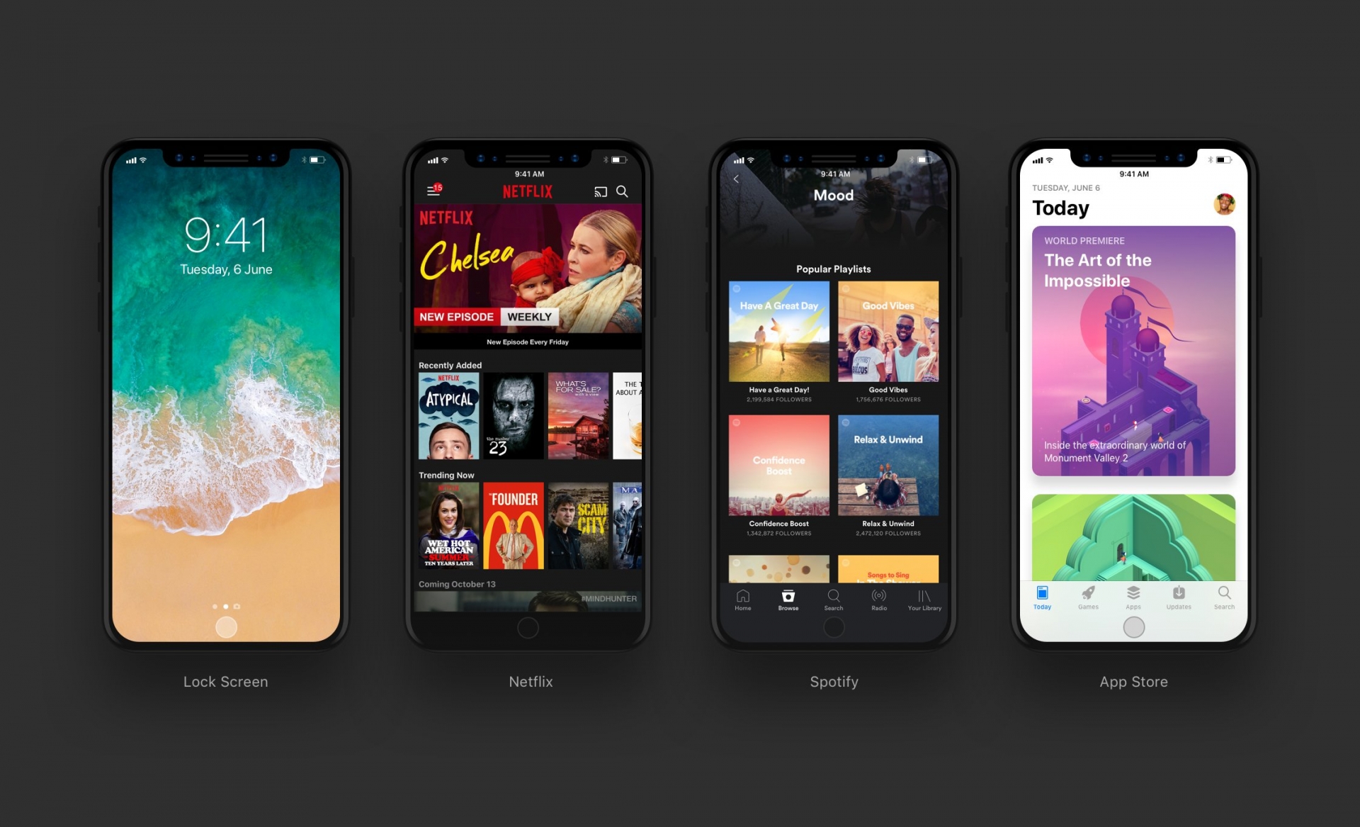 มาดูกันว่า Instagram, Netflix และแอปอื่นๆ บน iPhone 8 จะมีหน้าตาอย่างไร