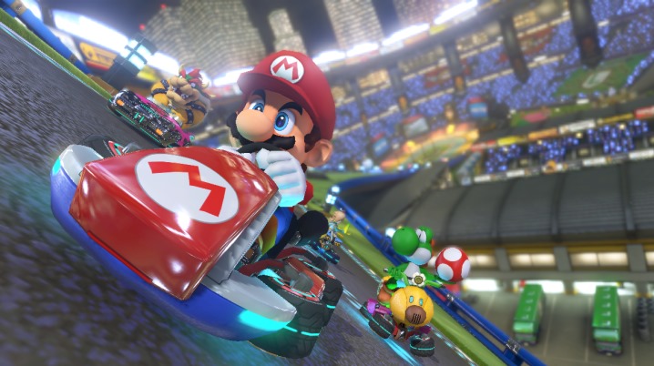 ชมคลิปโชว์การเล่น Mario Kart 8 ด้วยความละเอียดระดับ 4K !!