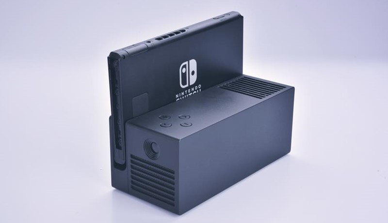 เปิตตัว Dock ของ Nintendo Switch ที่มี โปรเจคเตอร์ ในตัว