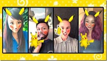 app Snapchat เปิดฟิลเตอร์ Pokemon ที่ทำให้คุณกลายเป็น ปิกาจู !!
