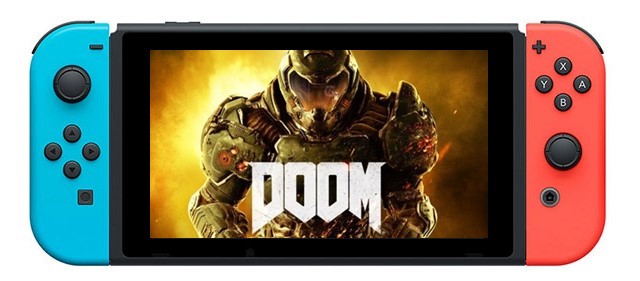 เกม Doom บน Nintendo Switch จะมีความละเอียด 720p มีความจุ 16GB โหมดออนไลน์ต้องโหลดเพิ่มอีก 9 GB