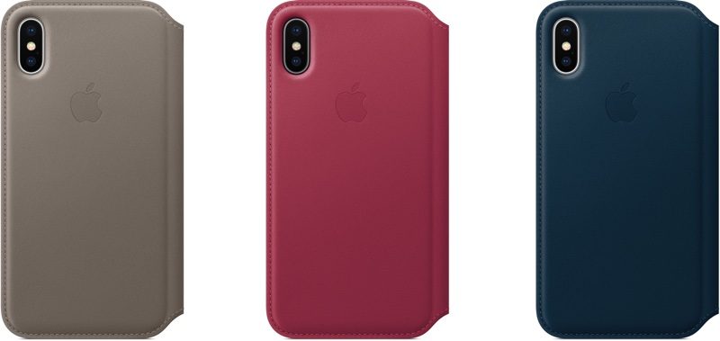 Apple เปิดตัวเคสฝาหนังพับสุดหรูสำหรับ iPhone X โดยเฉพาะ!!