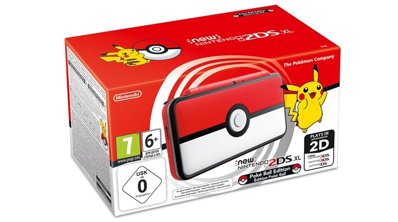 เปิดตัวเครื่องเกม New 2DS XL ลาย Pokeball !!