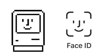 เผยที่มาโลโก้ Face ID มาจากไอคอน Happy Mac ในเครื่อง Macintosh ยุค 80