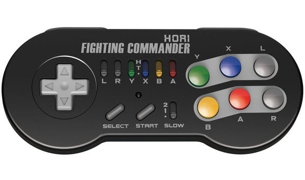 ชมจอยไร้สาย Hori ของเครื่องเกม Super Famicom Mini ที่มีปุ่มเทอร์โบ ด้วย