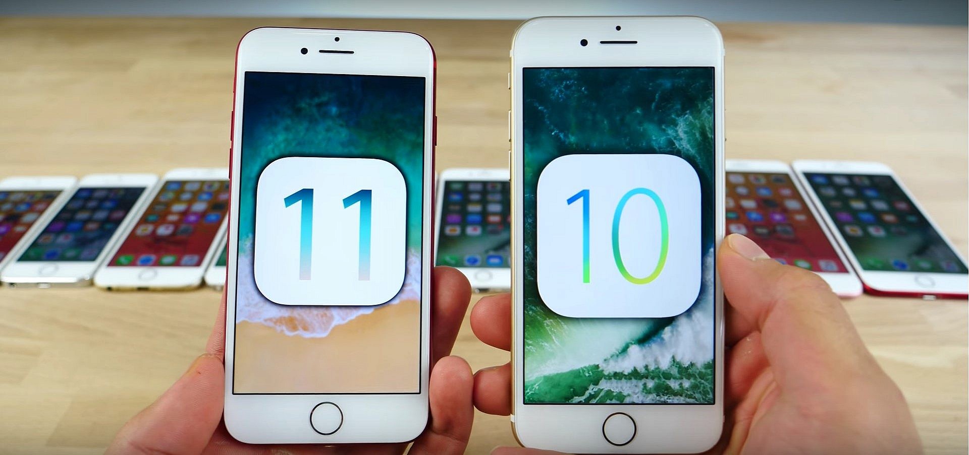ไม่ต้องรีบ! มาดูคลิปเปรียบเทียบความเร็วระหว่าง iOS 10.3.3 และ iOS 11 กัน!