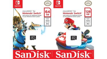 นินเทนโดจับมือ SanDisk เปิดตัว Micro SD ลาย Nintendo Switch