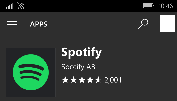 [แบไต๋ทิป] Spotify ก็มีบน Windows Phone และ Windows 10 Mobile ใครยังใช้อยู่มาลงกัน