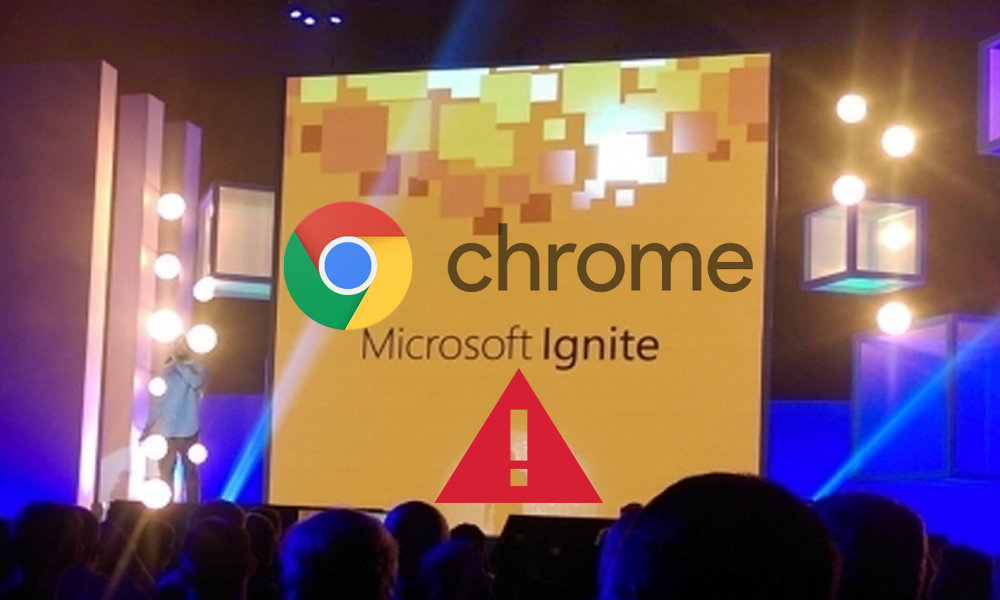 เมื่อ Edge ค้างบนเวที Microsoft จนต้องไปโหลด Chrome มาใช้แทน!