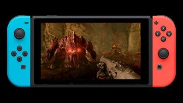 ชมภาพแรกแบบชัดๆเกม Doom บน Nintendo Switch