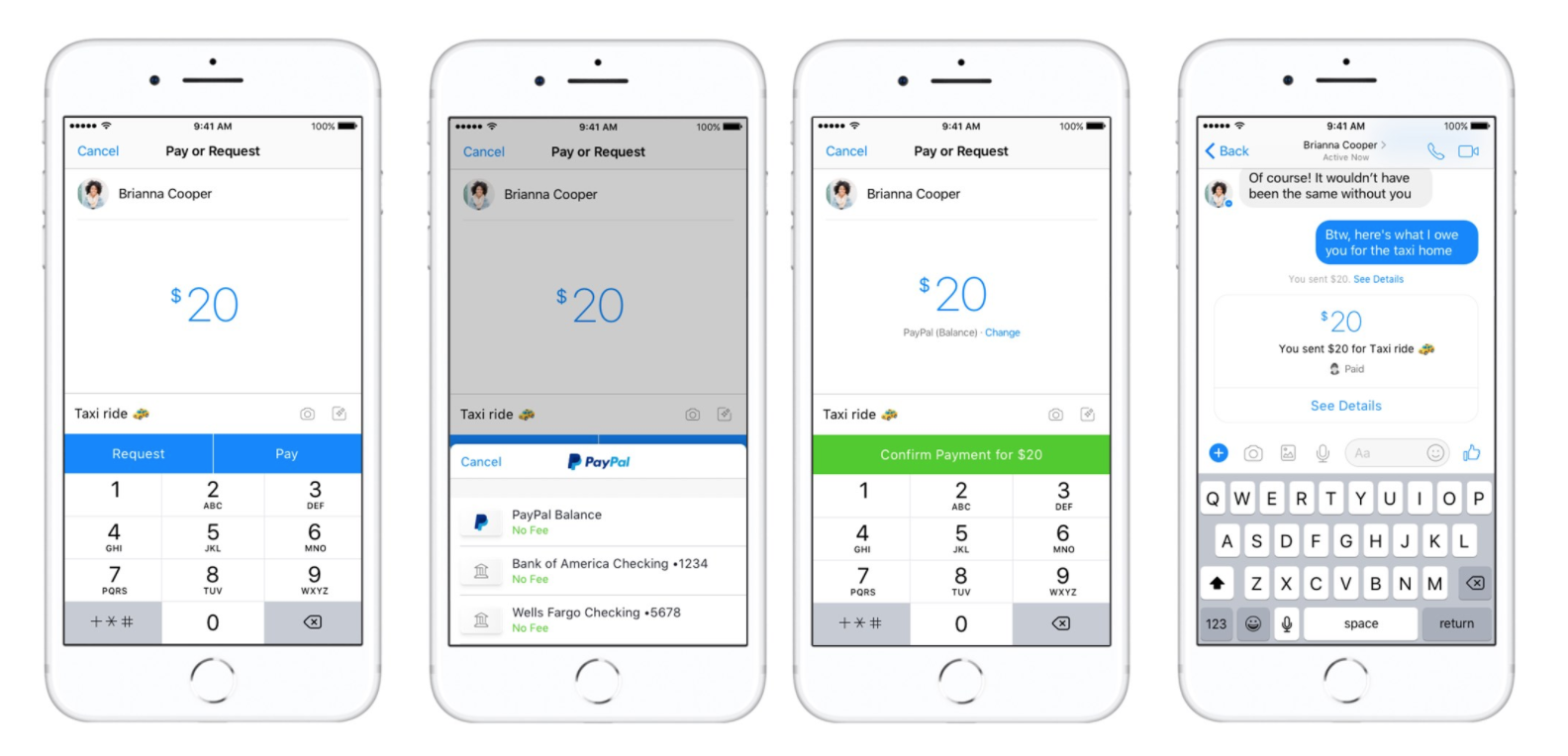 Facebook Messenger รองรับการโอนเงินผ่าน PayPal แล้ว