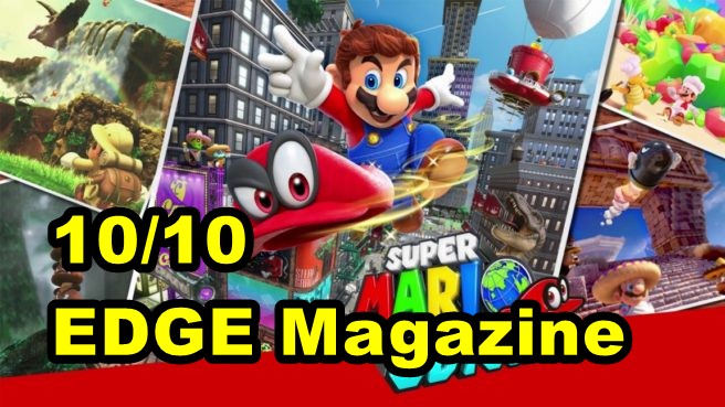 สุดยอด Super Mario Odyssey ได้คะแนนรีวิวเต็ม 10 จากนิตยสาร EDGE