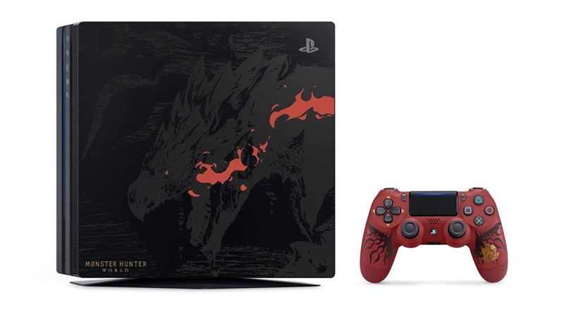 เปิดราคาเครื่อง PS4 Pro ลายจากเกม Monster Hunter World (ในไทย)