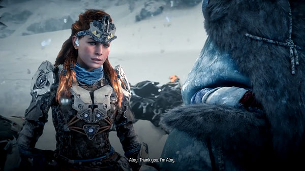 ชม 12 นาทีเนื้อเรื่องเสริมเกม Horizon: Zero Dawn The Frozen Wilds