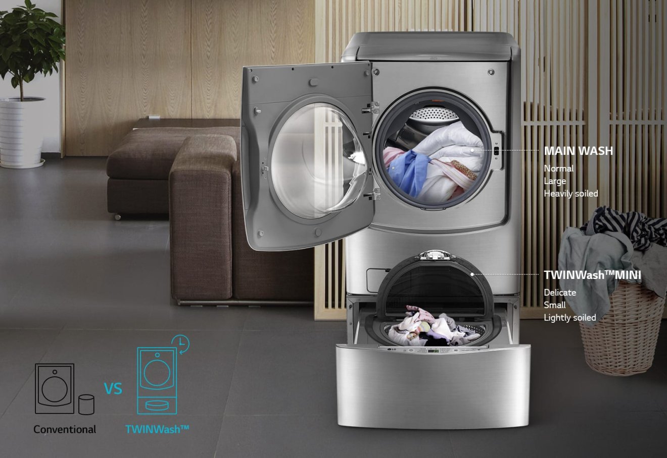 รีวิว LG TWIN Wash™ เครื่องซักผ้าสุดแปลก ซักผ้า 2 ถังได้ในครั้งเดียว!