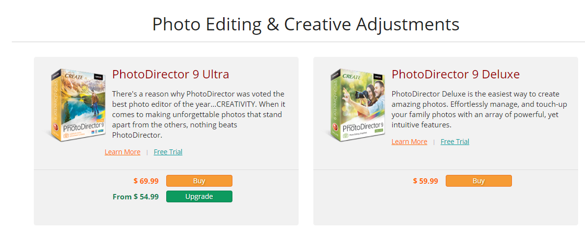 โปรแกรมแต่งภาพ Photodirector 8 Deluxe ของแท้แจกฟรี รีบด่วน