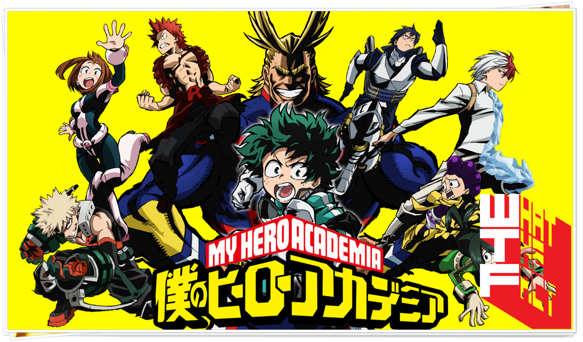 อนิเมะ My Hero Academia ประกาศฉบับภาพยนตร์ พร้อมเปิดเผยผลความนิยมตัวละคร!!!