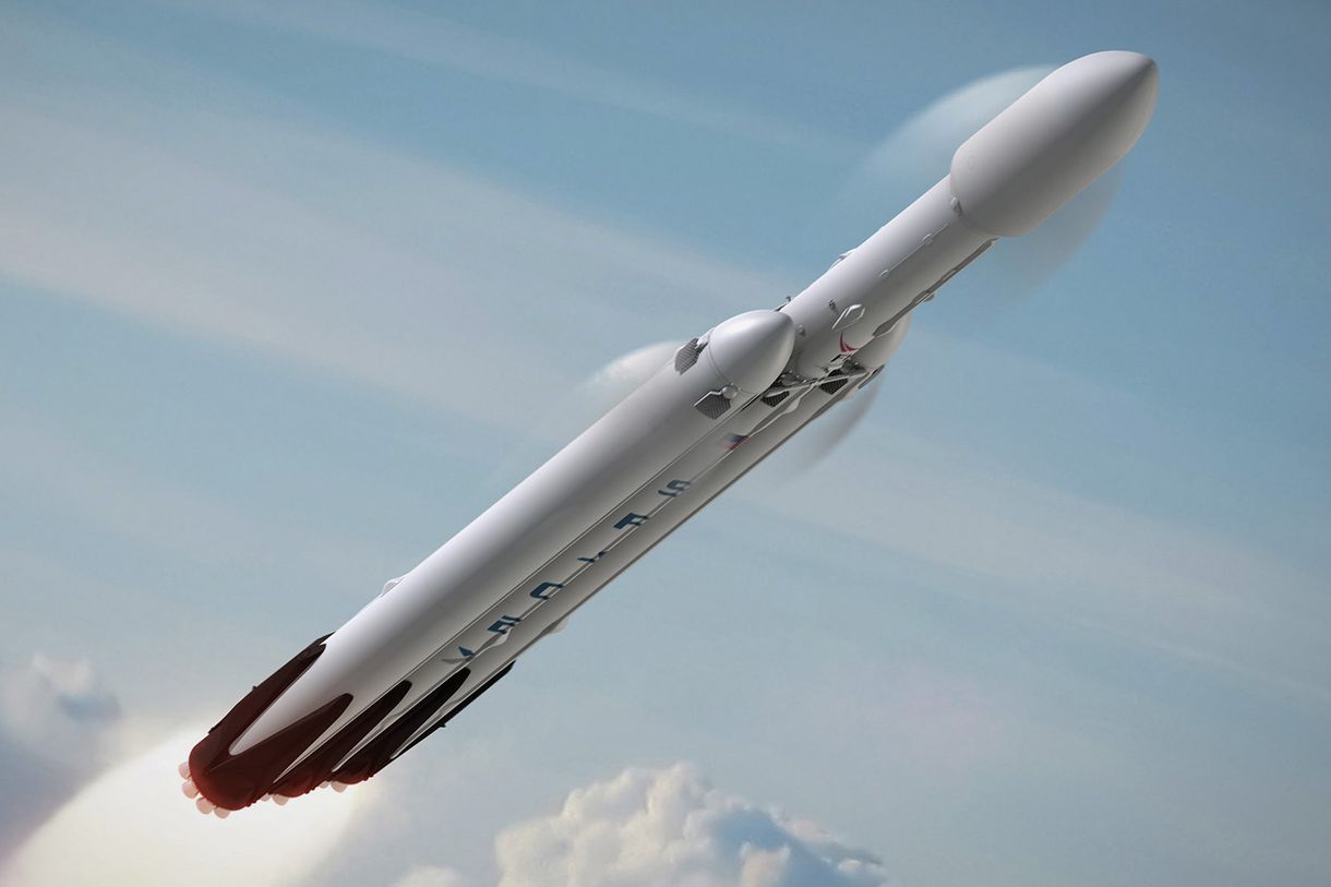 อีลอน มัสก์ จะใช้จรวด Falcon Heavy ขนรถยนต์ไฟฟ้า Tesla Roadster ไปดาวอังคาร