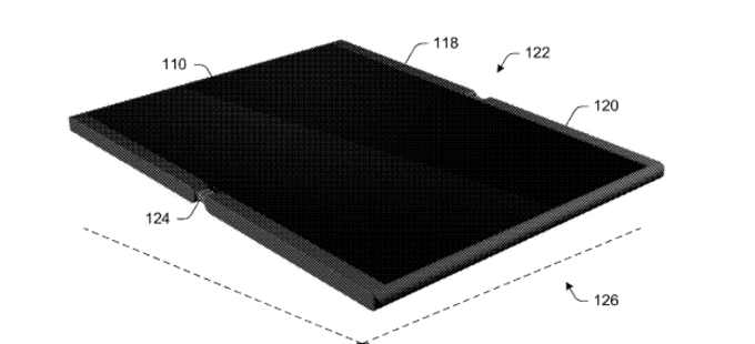 Microsoft ได้ยื่นจดสิทธิบัตรแท็บเล็ต Surface แบบพับได้