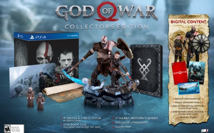 เปิดข้อมูลชุดพิเศษเกม God Of War บน PS4 พร้อมราคาขายในไทย