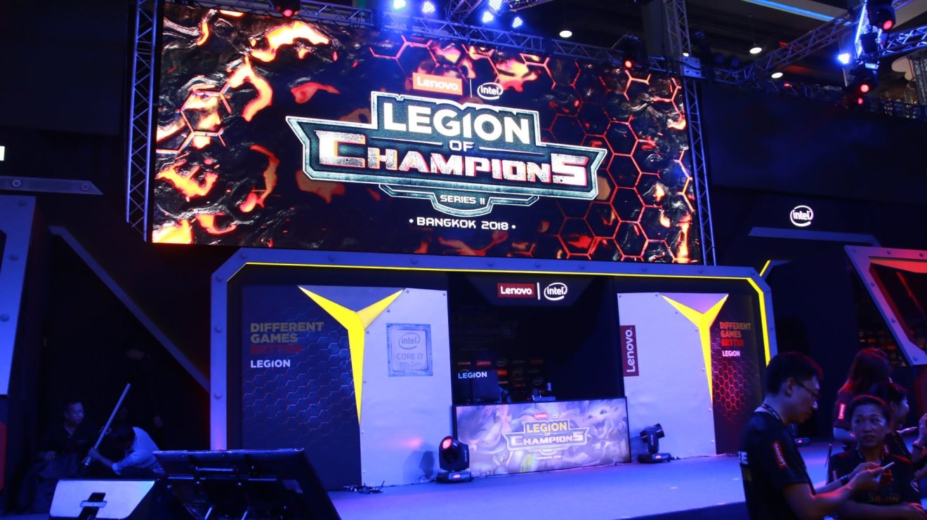 Lenovo ประกาศเป็นเจ้าภาพจัด “LEGION OF CHAMPIONS SERIES II” มหกรรม E-sport ศึกรอบชิงชนะเลิศครั้งยิ่งใหญ่แห่งปี