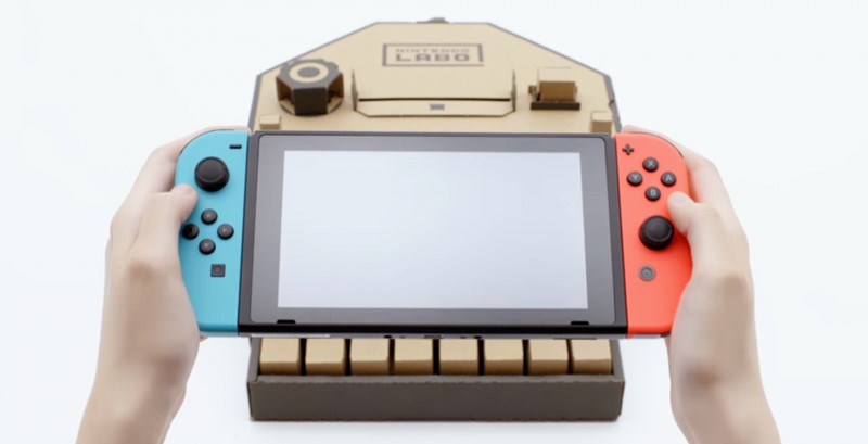 Nintendo Labo เปิดตัวแรงยอดจองขึ้นอันดับ 1 ในเว็บ Amazon