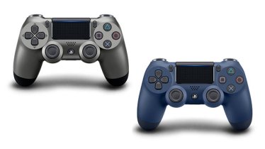 เปิดตัวจอย PS4 สี Midnight Blue และ Steel Black