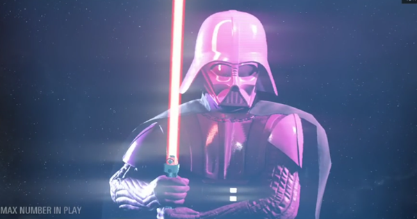 ให้มันเป็นสีชมพู พบ Darth Vader สีชมพูในเกม Star Wars Battlefront 2