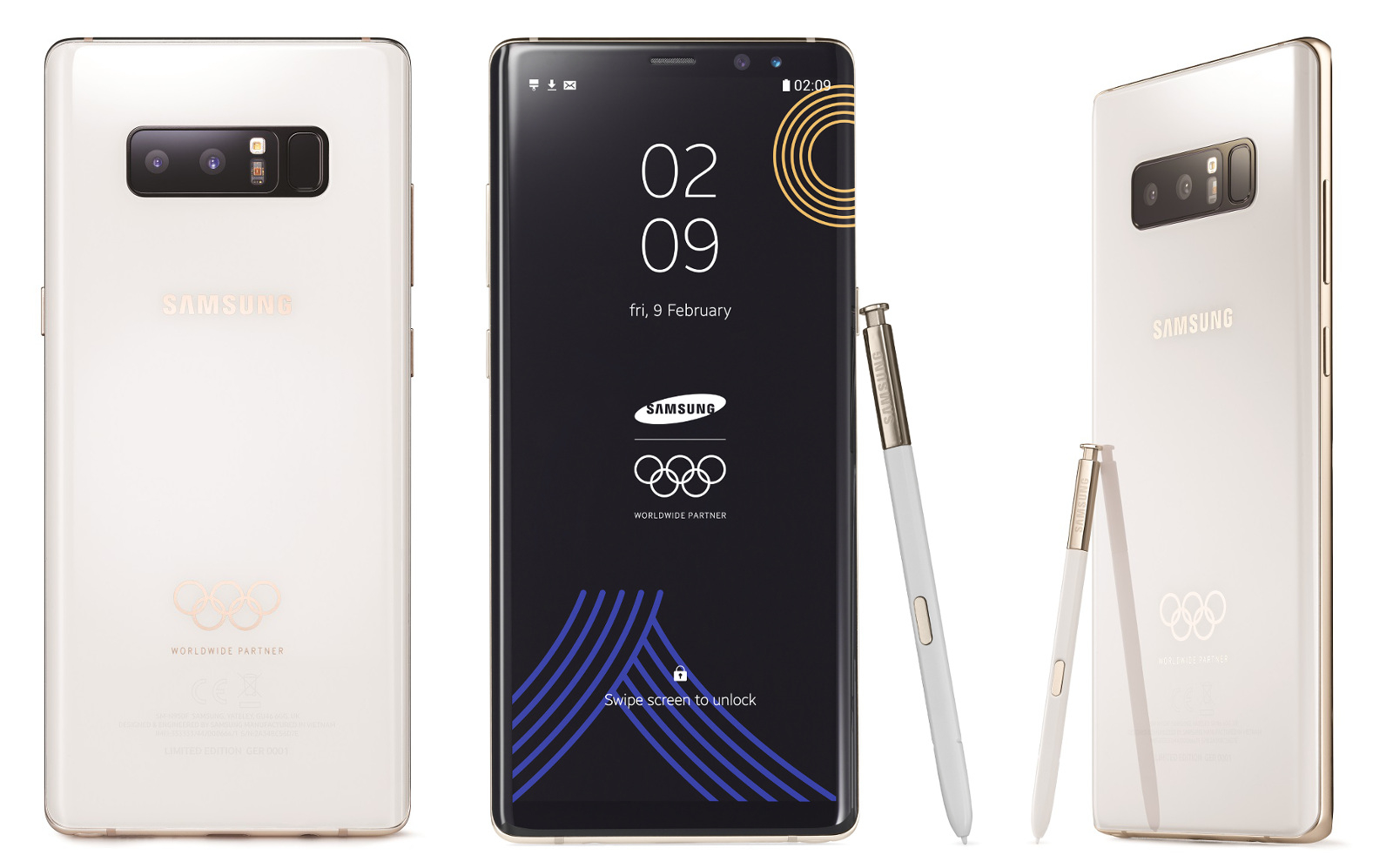 ยลโฉม Samsung Galaxy Note 8 เวอร์ชันพิเศษสุดคูลรับโอลิมปิกฤดูหนาว